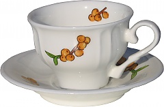 Sanddorn Teetasse